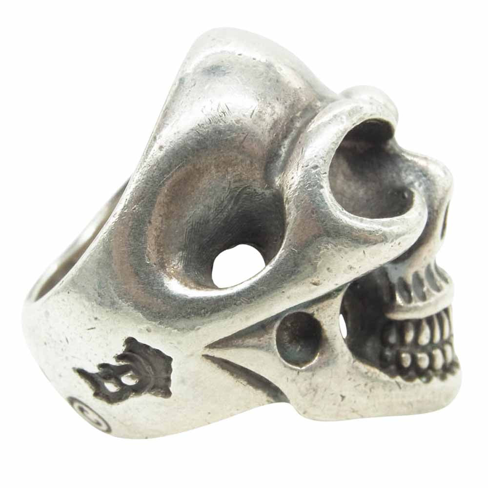 BILL WALL LEATHER ビルウォールレザー MEDIUM Master Skull ミディアム マスタースカル リング シルバー系 16.5号【中古】