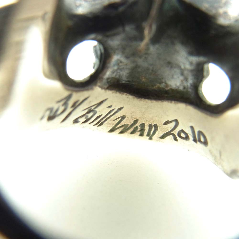 BILL WALL LEATHER ビルウォールレザー Master Skull Star マスタースカル スター リング 19.5号【中古】