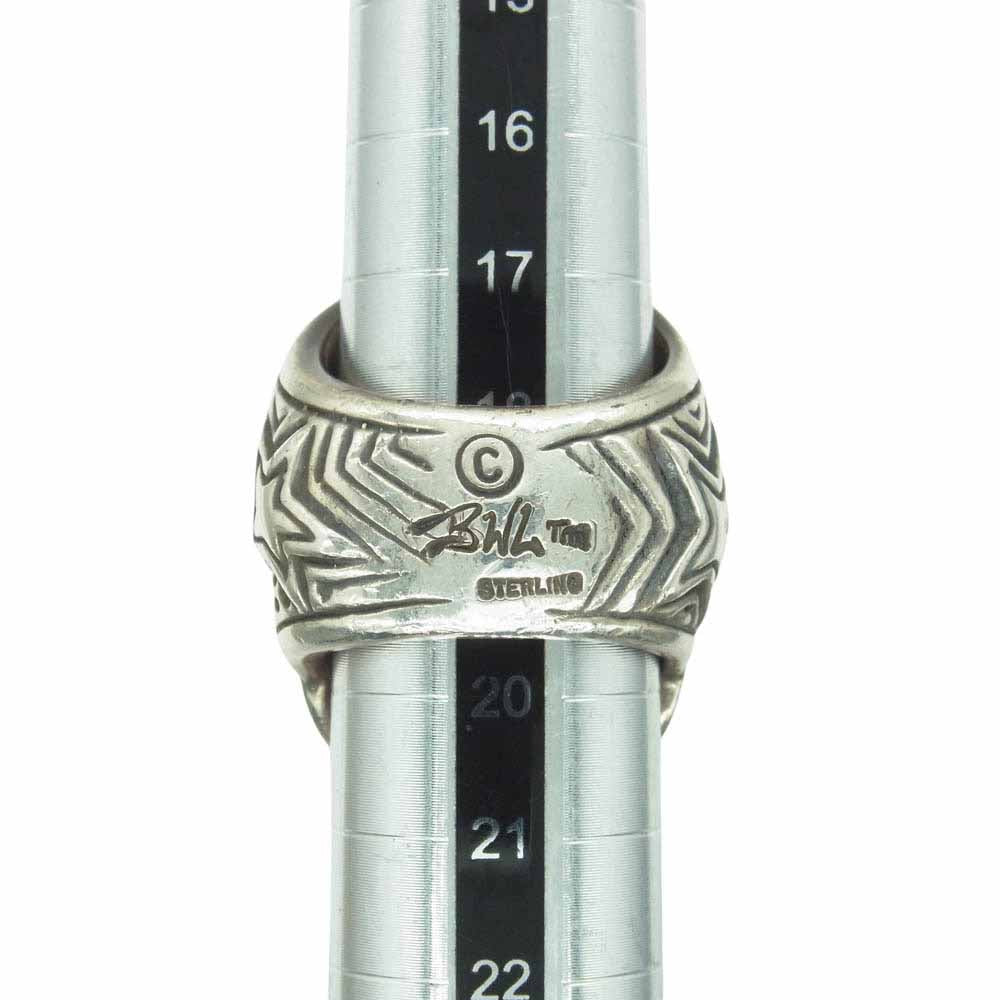 BILL WALL LEATHER ビルウォールレザー Master Skull Star マスタースカル スター リング 19.5号【中古】