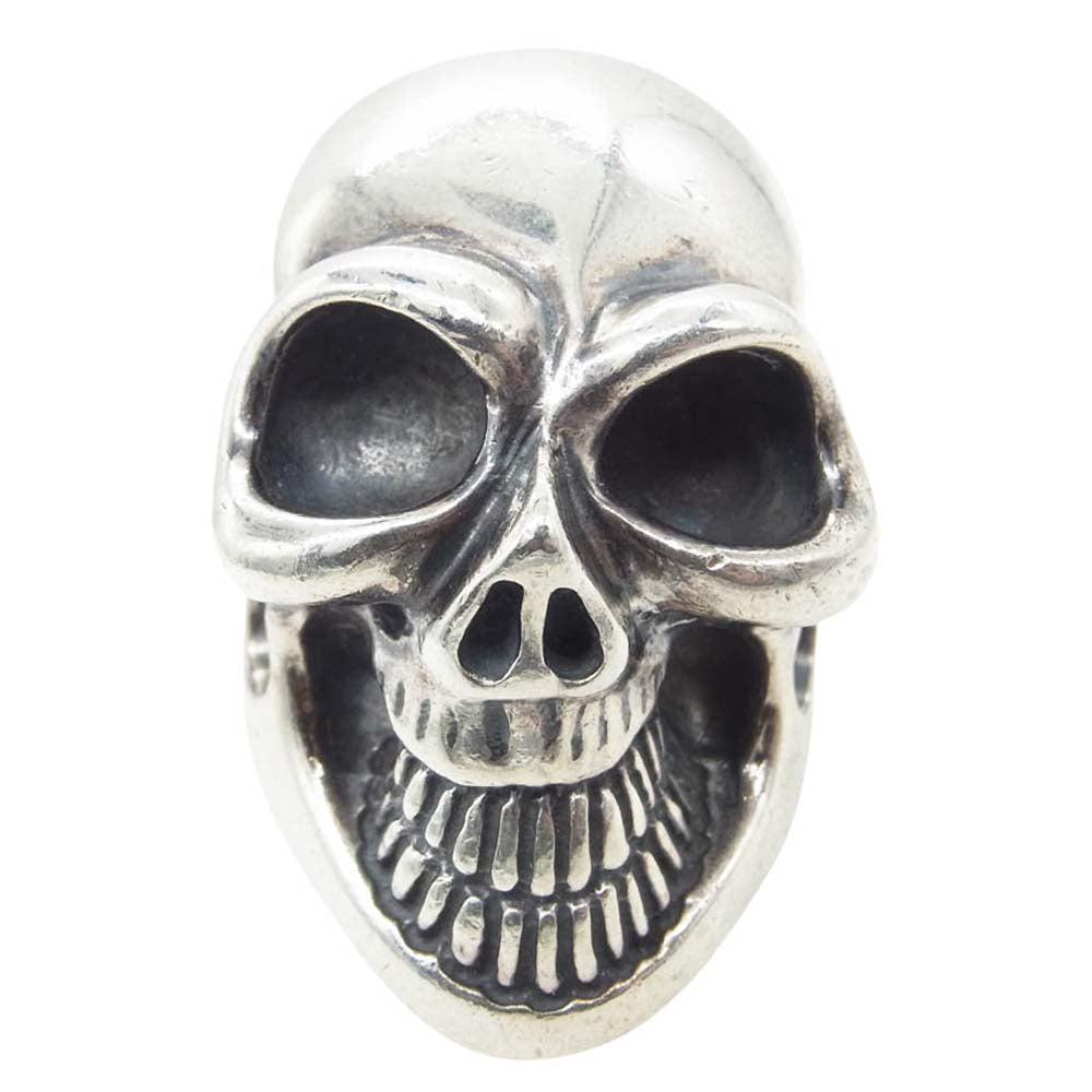 BILL WALL LEATHER ビルウォールレザー Master Skull マスタースカルリング シルバー系 18.5号【中古】
