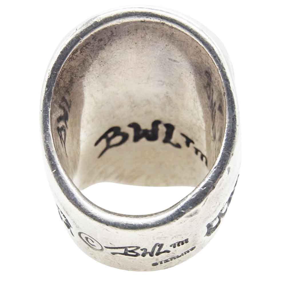 BILL WALL LEATHER ビルウォールレザー Master Skull マスタースカルリング シルバー系 18.5号【中古】
