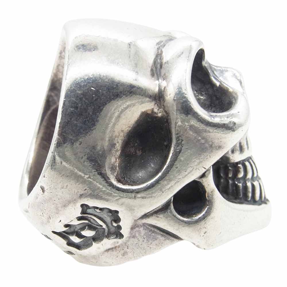 BILL WALL LEATHER ビルウォールレザー Master Skull マスタースカルリング シルバー系 18.5号【中古】