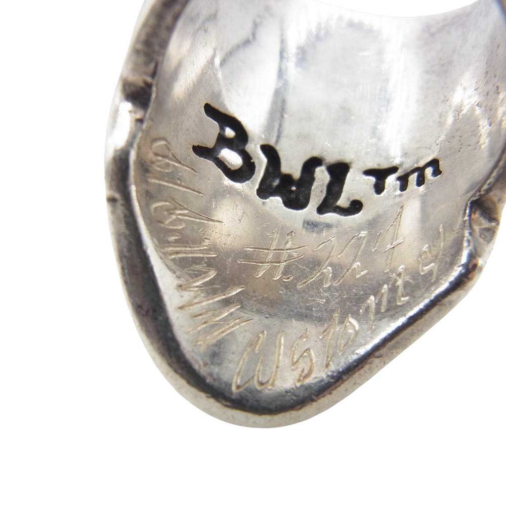 BILL WALL LEATHER ビルウォールレザー Master Skull マスタースカルリング シルバー系 18.5号【中古】