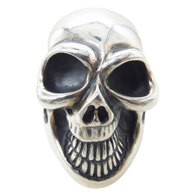 BILL WALL LEATHER ビルウォールレザー Master Skull マスタースカル リング シルバー系 16号【中古】