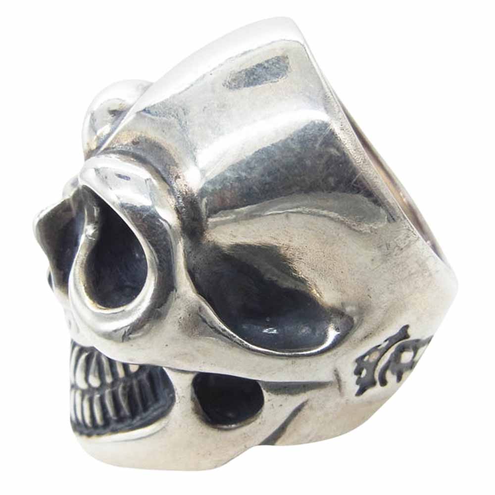 BILL WALL LEATHER ビルウォールレザー Master Skull マスタースカル リング シルバー系 16号【中古】
