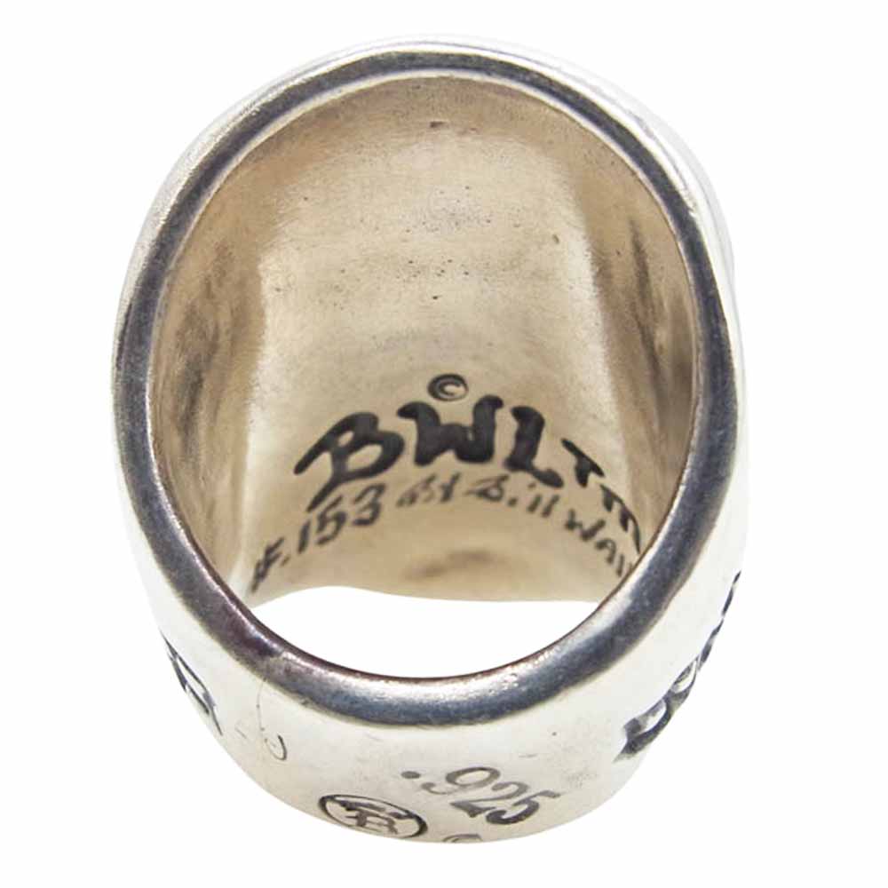 BILL WALL LEATHER ビルウォールレザー Master Skull マスタースカル リング シルバー系 16号【中古】