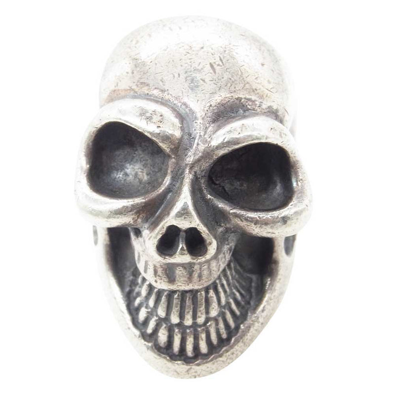 BILL WALL LEATHER ビルウォールレザー Master Skull マスタースカル リング シルバー系 18号【中古】
