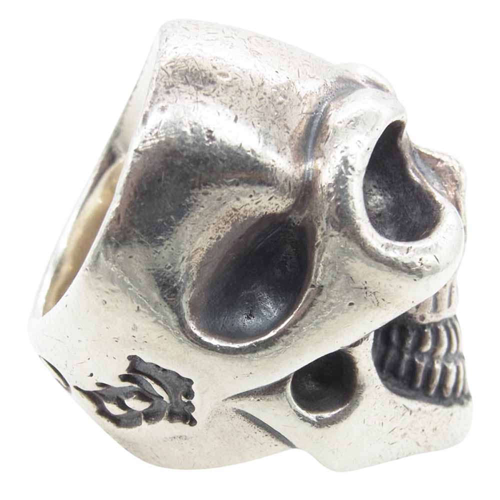 BILL WALL LEATHER ビルウォールレザー Master Skull マスタースカル リング シルバー系 18号【中古】