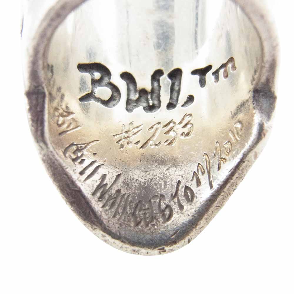 BILL WALL LEATHER ビルウォールレザー Master Skull マスタースカル リング シルバー系 18号【中古】