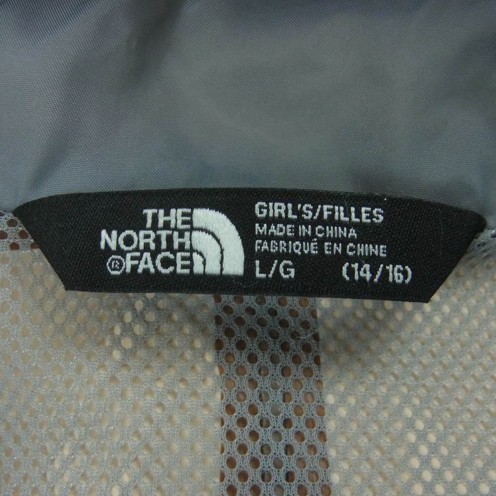 THE NORTH FACE ノースフェイス NF0A3NHS Resolve Reflective リゾルブ リフレクティブ ナイロン ジャケット キッズモデル ブラック系 L【中古】