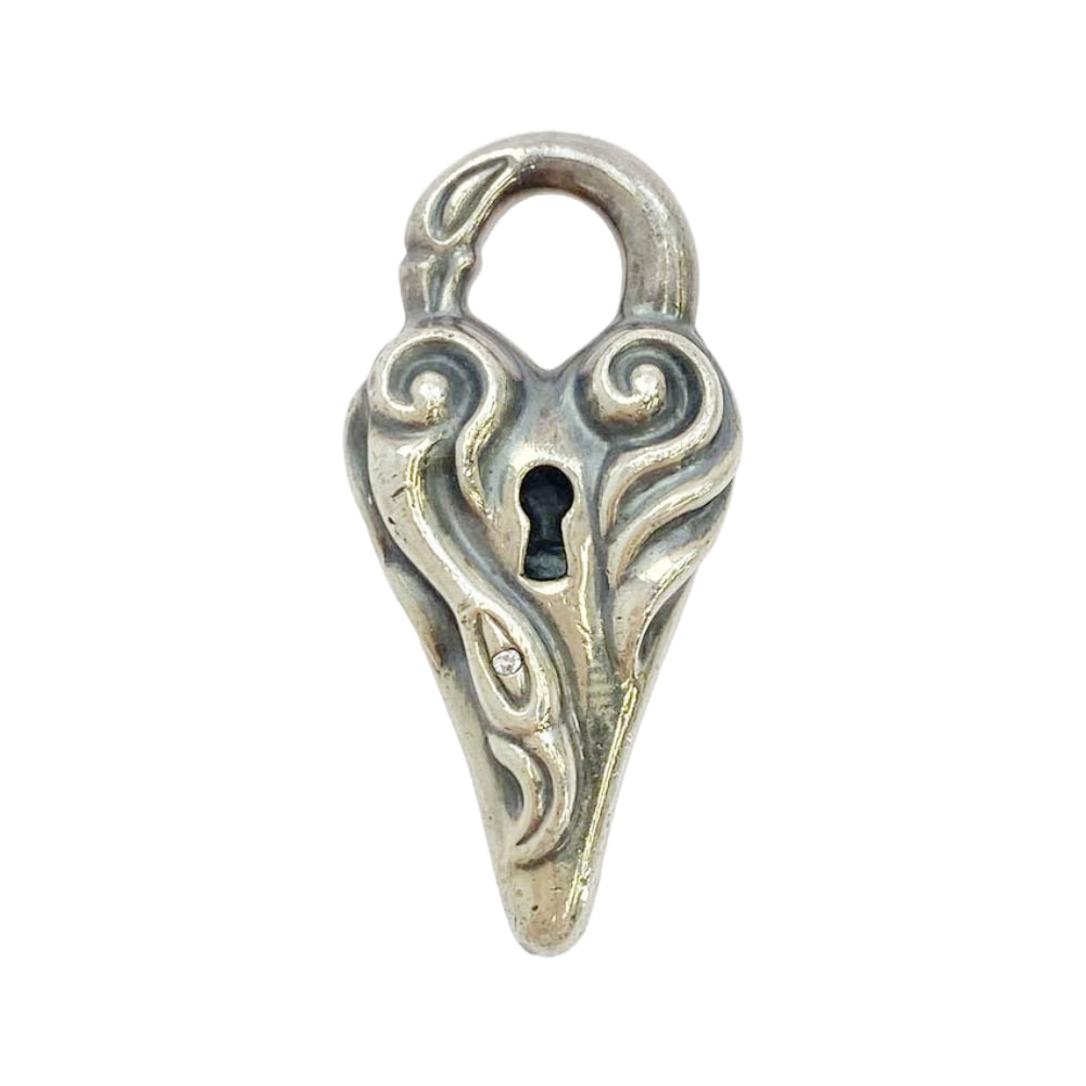 LONE ONES ロンワンズ LEONARD KAMHOUT レナードカムホート スワンダイブ ペンダントトップ L w/ダイヤモンド シルバー系【中古】