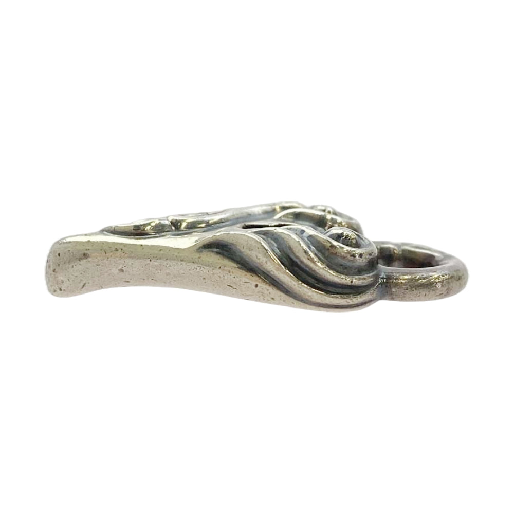 LONE ONES ロンワンズ LEONARD KAMHOUT レナードカムホート スワンダイブ ペンダントトップ L w/ダイヤモンド シルバー系【中古】 LONE ONES ロンワンズ LEONARD KAMHOUT レナードカムホート スワン