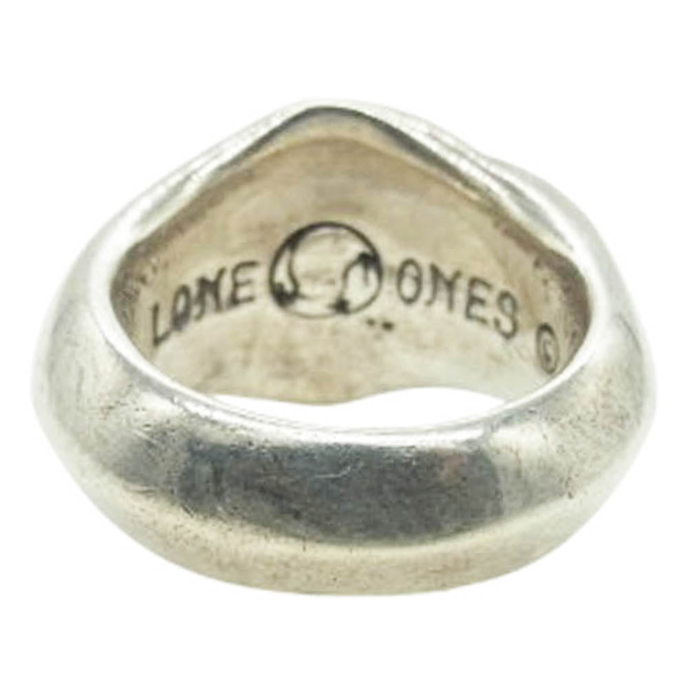 LONE ONES ロンワンズ カーブド シルク ラージ L リング シルバー系 19.5号【中古】
