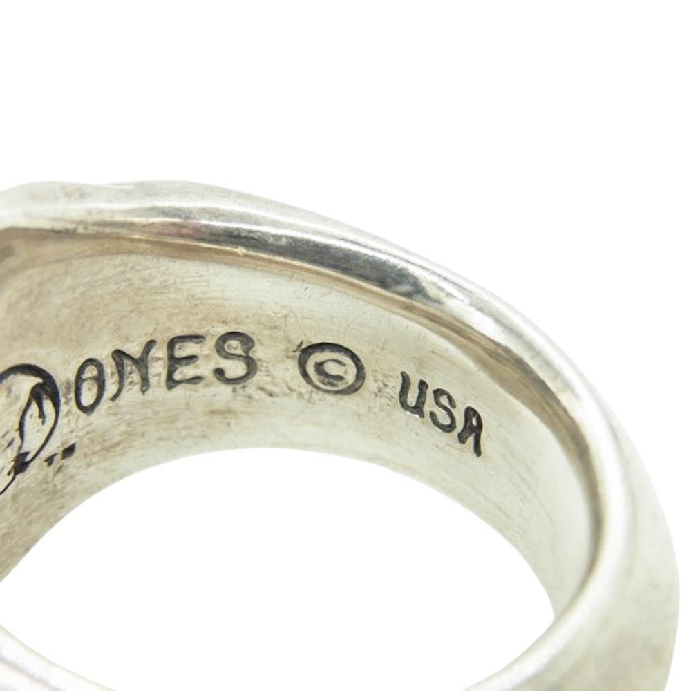 LONE ONES ロンワンズ カーブド シルク ラージ L リング シルバー系 19.5号【中古】
