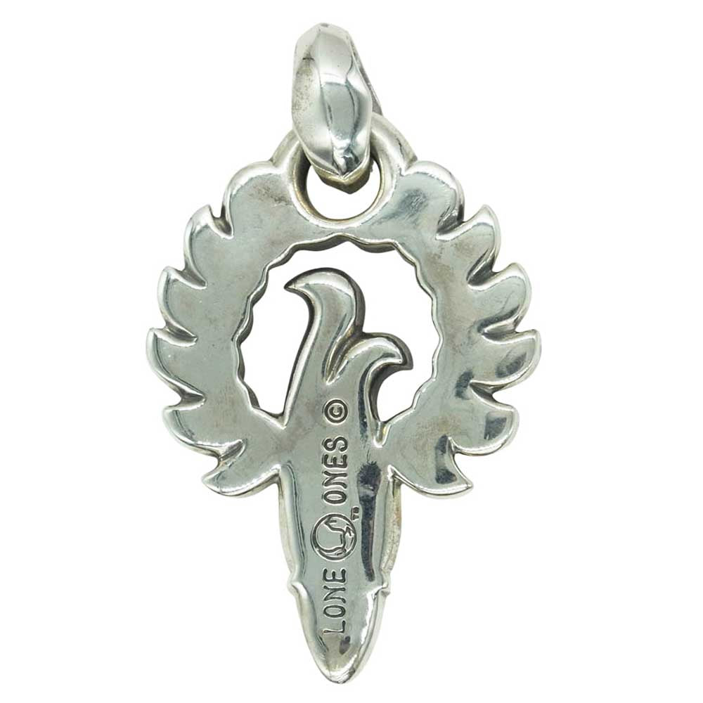 LONE ONES ロンワンズ 購入証明書付属 ラージ サンダーバード ペンダントトップ シルバー系【中古】