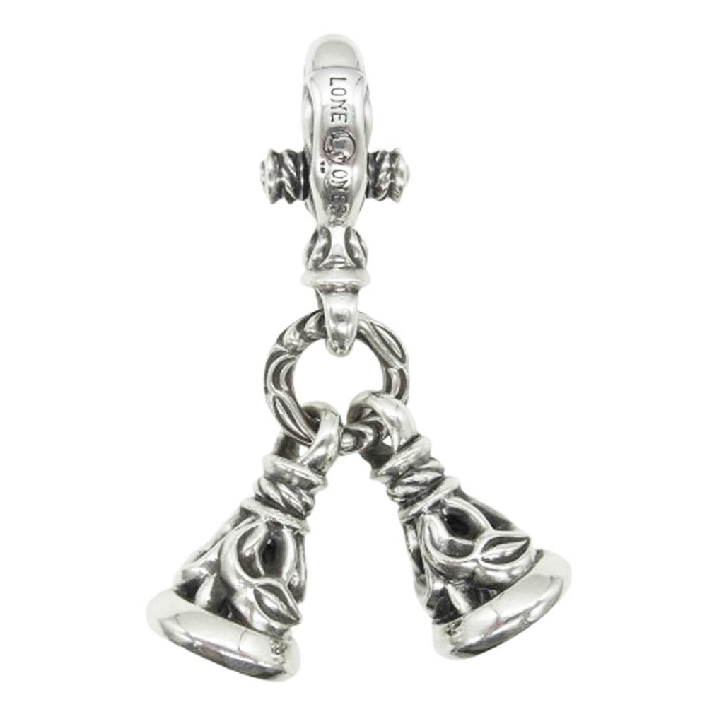 LONE ONES ロンワンズ 2 Crane Bells L ラージ 2クレーンベル キークラスプ シルバー系【中古】