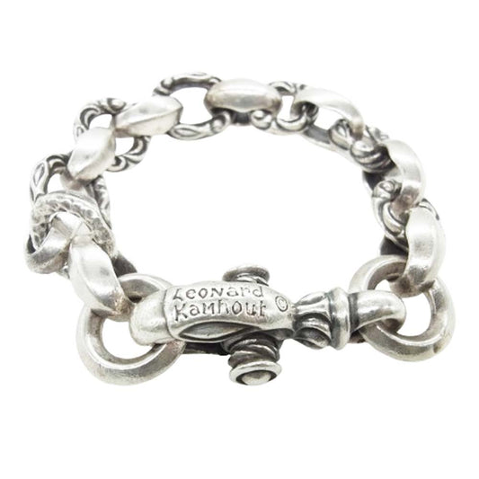 LONE ONES ロンワンズ LEONARD KAMHOUT レナードカムホート 刻印 メイティングフライト コレクション ヘロン ブレスレット シルバー系【中古】