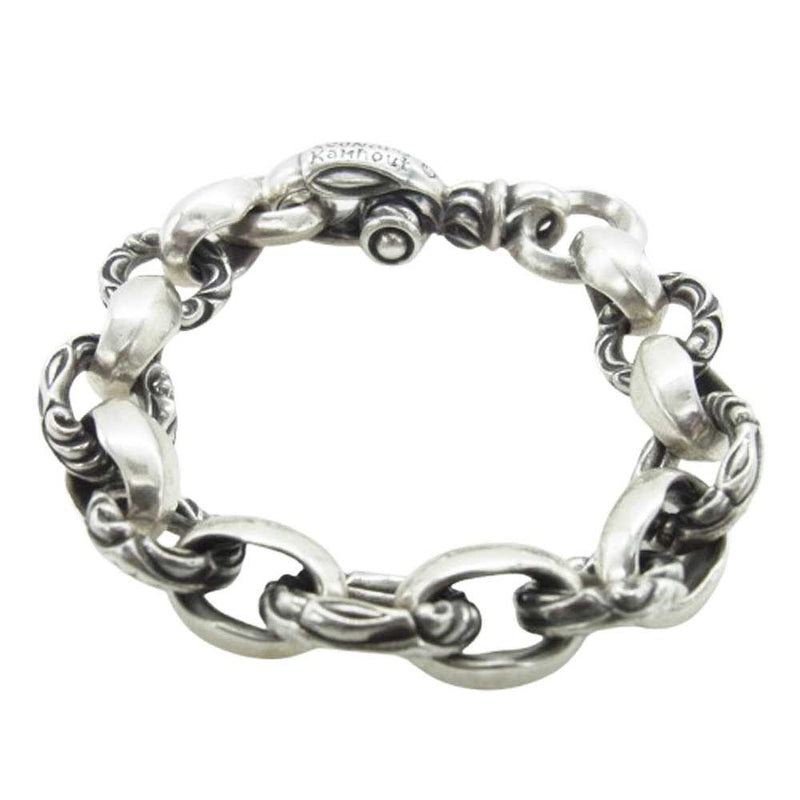 LONE ONES ロンワンズ LEONARD KAMHOUT レナードカムホート 刻印  メイティングフライト コレクション ヘロン ブレスレット シルバー系【中古】