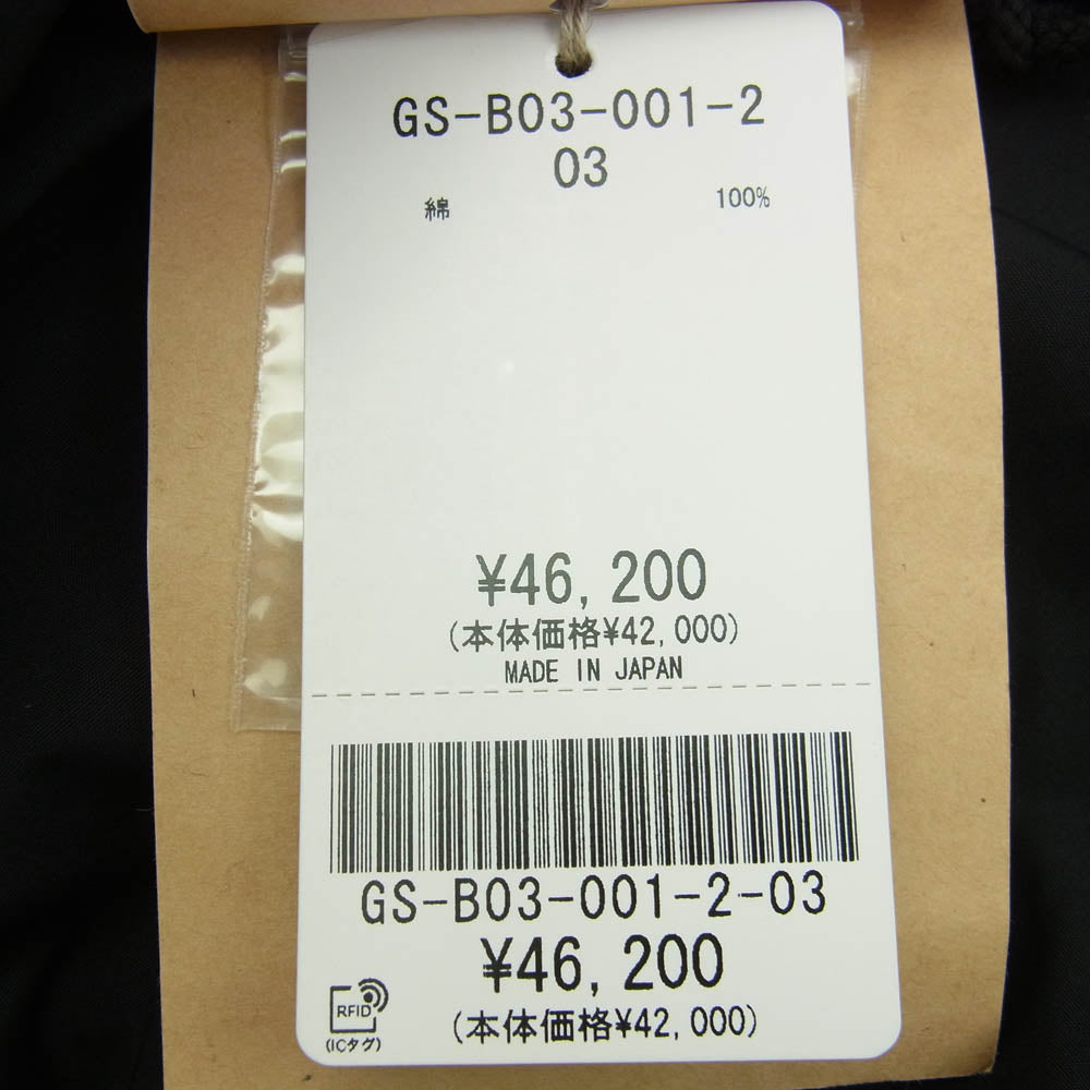 Yohji Yamamoto ヨウジヤマモト 24SS GS-B03-001-2 GroundY グラウンドワイ COTTON BROAD DUFFLE HOODED SHIRT コットン ブロード ダッフルフード シャツ ブラック系 03【極上美品】【中古】