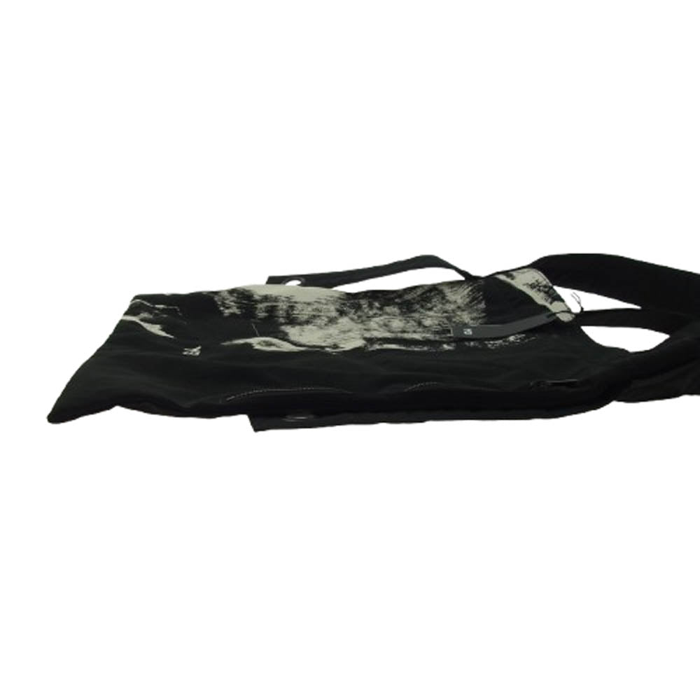 Y-3 Yohji Yamamoto ワイスリー ヨウジヤマモト IJ9872 AOP C BAG キャンバス グラフィックプリント クロスボディバッグ ショルダーバッグ トートバッグ ブラック系【極上美品】【中古】