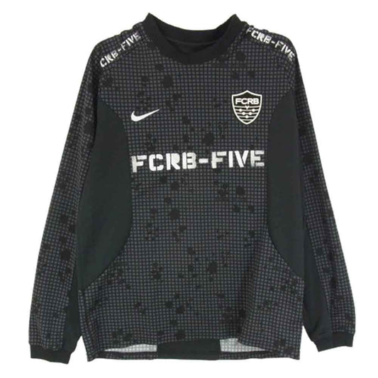 F.C.R.B. エフシーアールビー 09SS 378431 A41 Nike ナイキ デジタル カモ ゲーム シャツ ブラック系 S【中古】