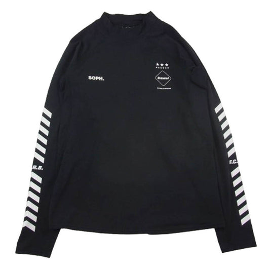 F.C.R.B. エフシーアールビー 16AW FCRB-167006 UNDER LAYER TOP アンダー レイヤー 長袖 Tシャツ ブラック系 L【中古】