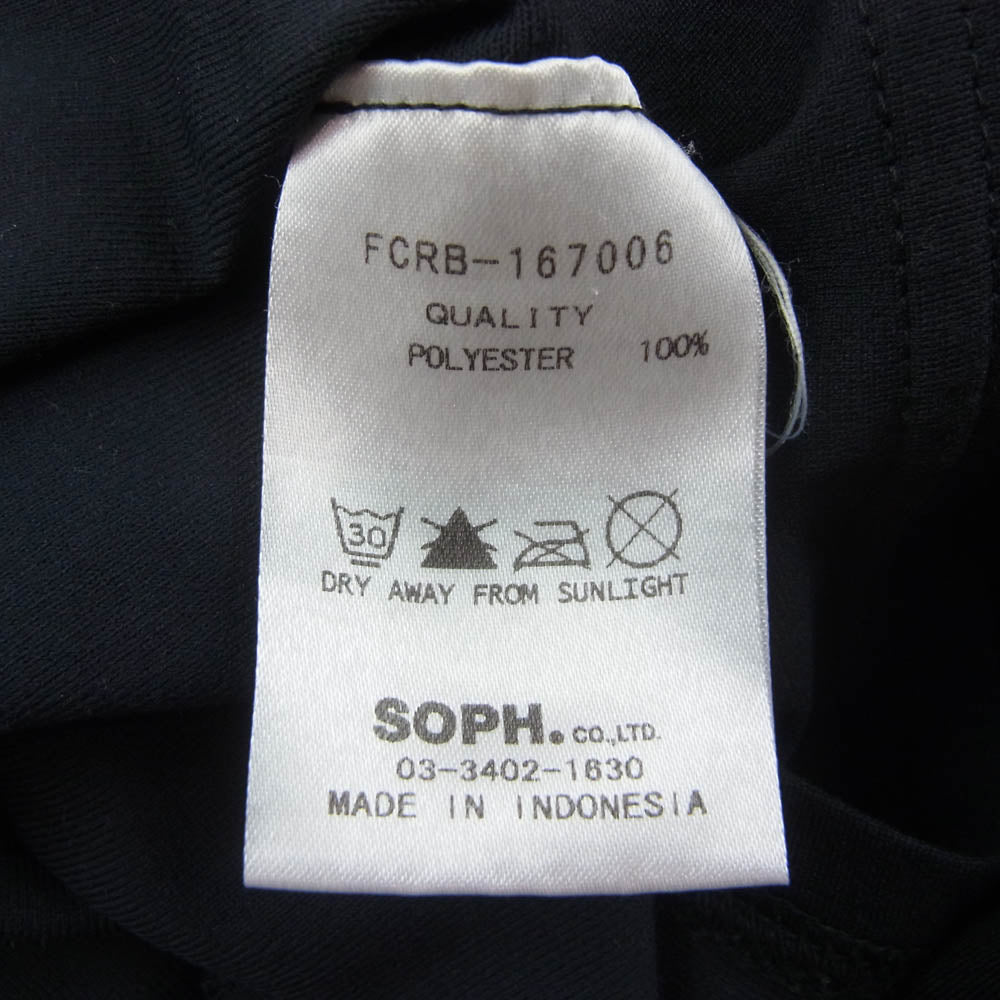 F.C.R.B. エフシーアールビー 16AW FCRB-167006 UNDER LAYER TOP アンダー レイヤー 長袖 Tシャツ ブラック系 L【中古】