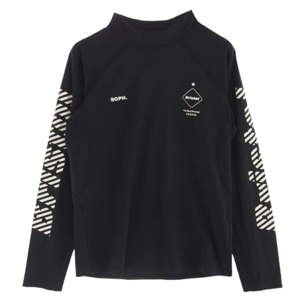 F.C.R.B. エフシーアールビー 17AW FCRB-178014 UNDER LAYER TOP アンダー レイヤー 長袖 Tシャツ ブラック系 M【中古】