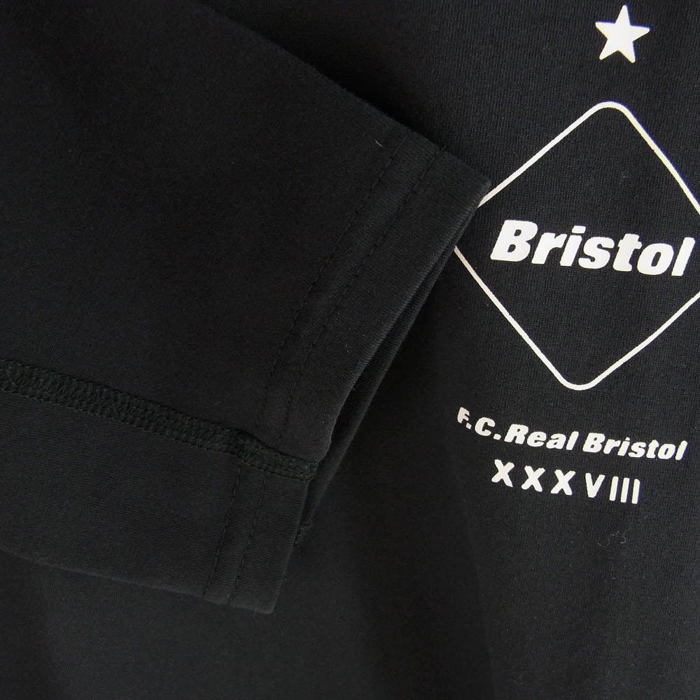 F.C.R.B. エフシーアールビー 17AW FCRB-178014 UNDER LAYER TOP アンダー レイヤー 長袖 Tシャツ ブラック系 M【中古】