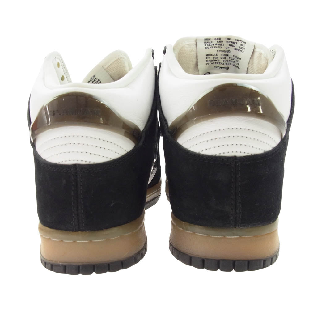 NIKE ナイキ DA1639-101 SLAM JAM スラムジャム DUNK HIGH WHITE CLEAR BLACK ダンク ハイ ホワイト クリア ブラック ハイカット スニーカー 26.5cm【中古】