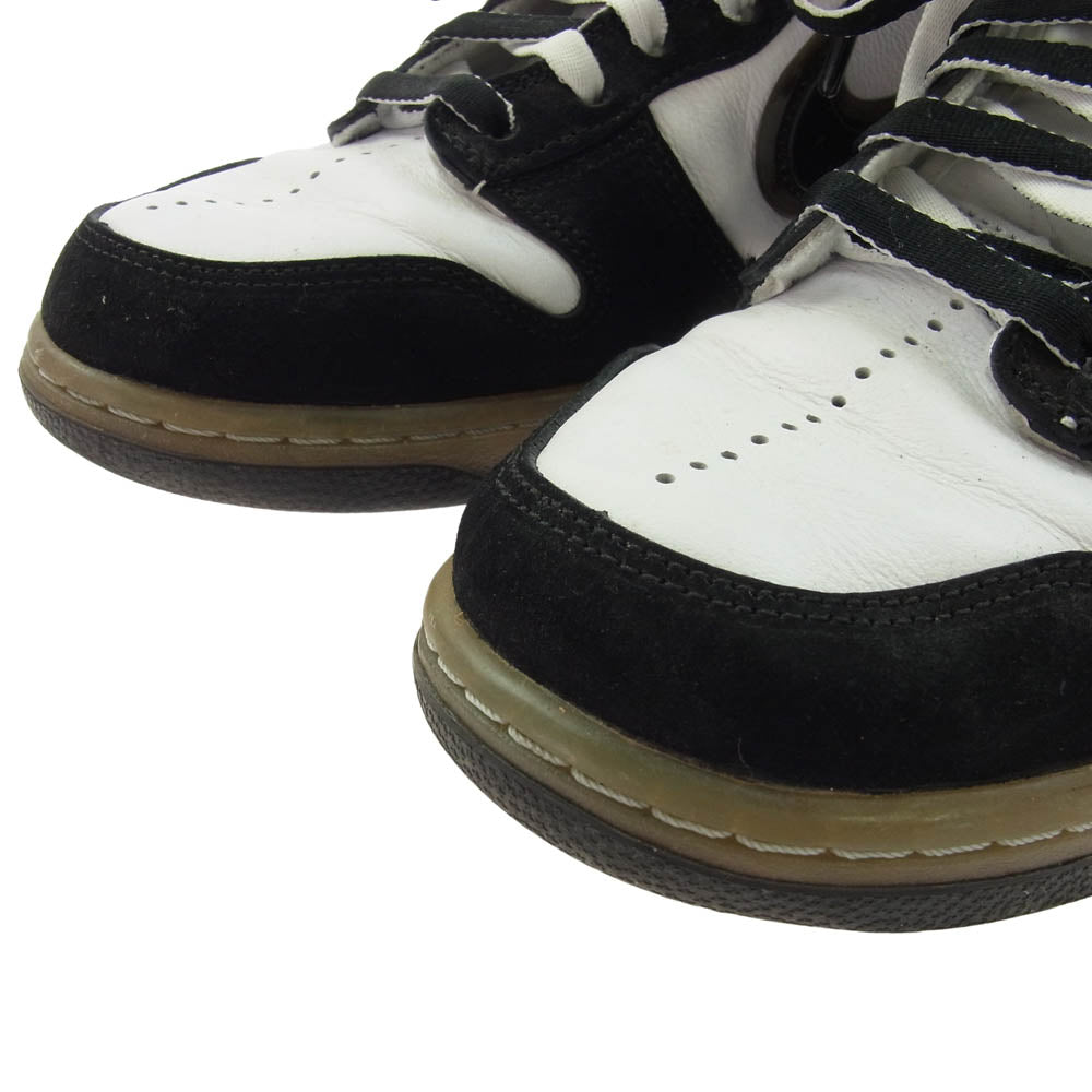 NIKE ナイキ DA1639-101 SLAM JAM スラムジャム DUNK HIGH WHITE CLEAR BLACK ダンク ハイ ホワイト クリア ブラック ハイカット スニーカー 26.5cm【中古】