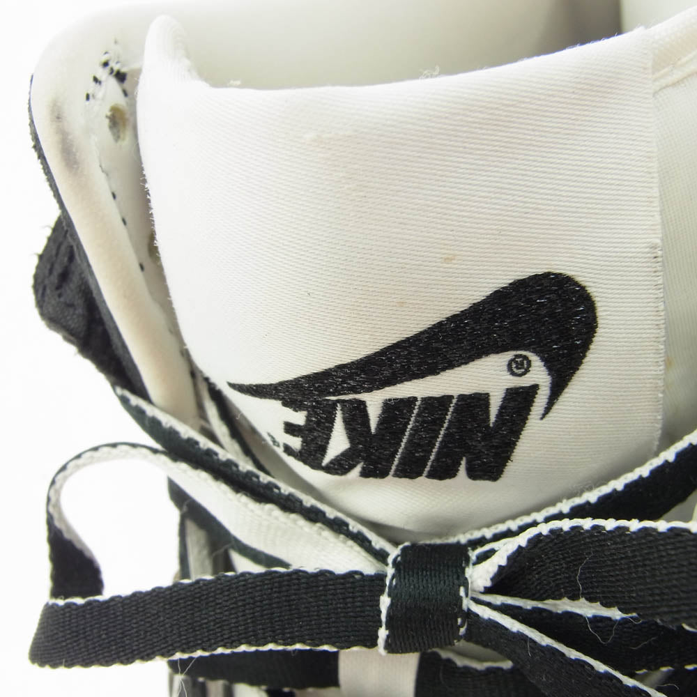 NIKE ナイキ DA1639-101 SLAM JAM スラムジャム DUNK HIGH WHITE CLEAR BLACK ダンク ハイ ホワイト クリア ブラック ハイカット スニーカー 26.5cm【中古】