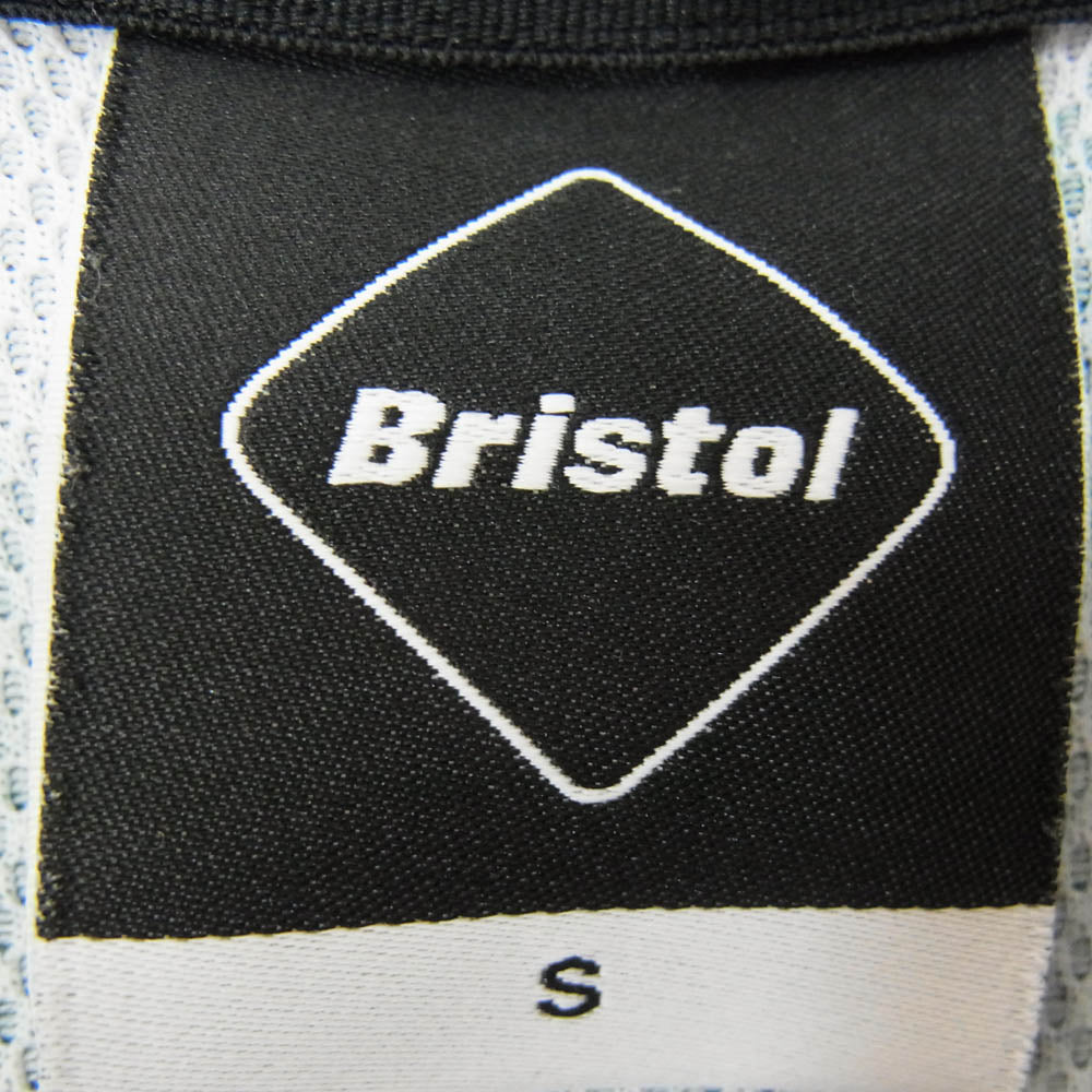 F.C.R.B. エフシーアールビー 22SS FCRB-220048 L/S TOP TOUR TEE ツアー カモフラ 迷彩柄 長袖 Tシャツ ブラック系 S【中古】