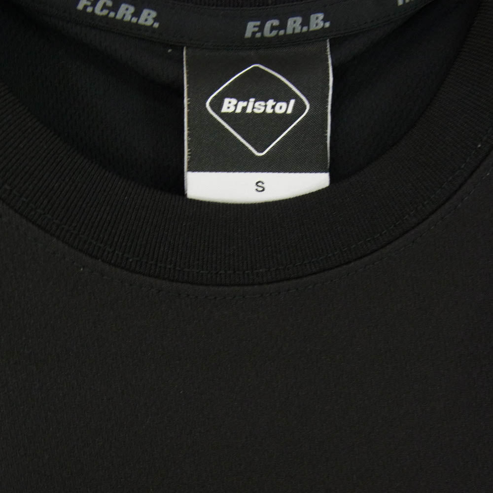 F.C.R.B. エフシーアールビー 20AW FCRB-202028 CAMOUFLAGE PRACTICE L/S TOP カモフラージュ プラクティス 迷彩柄 長袖 Tシャツ ブラック系 S【中古】