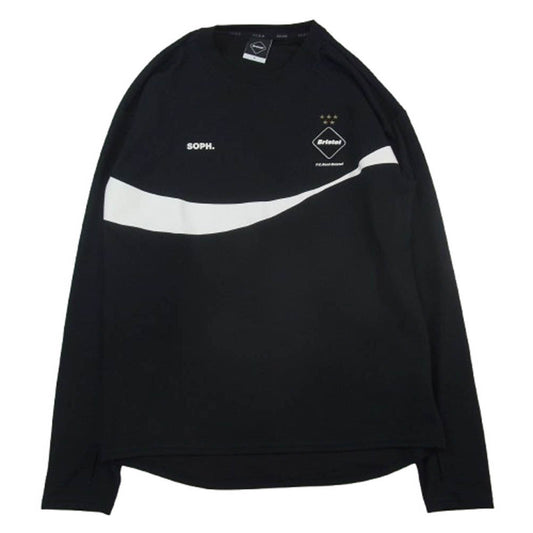 F.C.R.B. エフシーアールビー 20SS FCRB-200005 COCA-COLA L/S TOUR TEE コカ コーラ 長袖 ツアー Tシャツ ブラック系 S【中古】