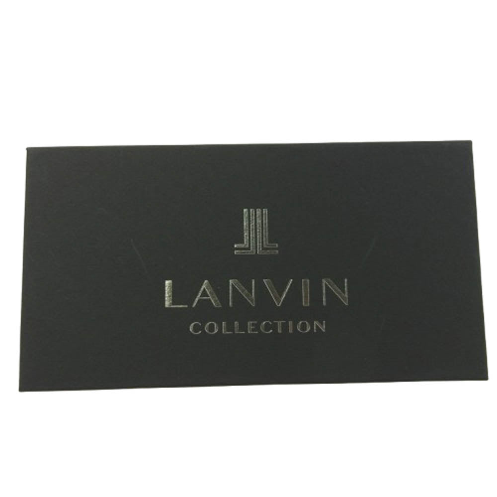 LANVIN ランバン 065-6803 ラブレー パース ロング ウォレット かぶせ長財布 ピンク系【新古品】【未使用】【中古】