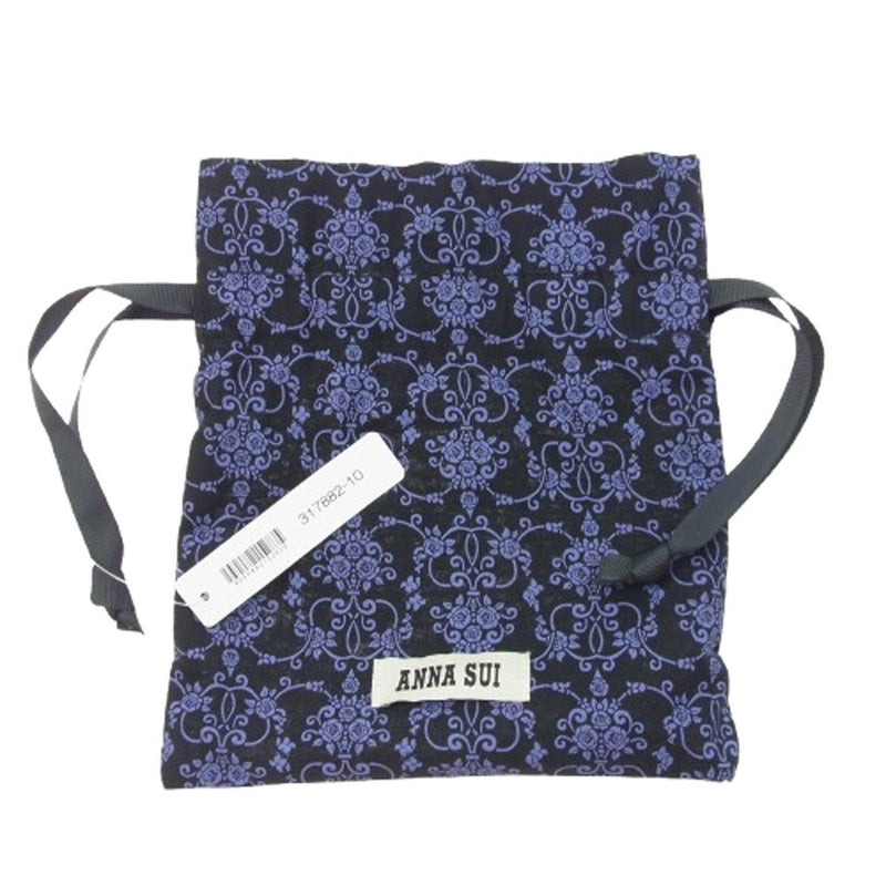 ANNA SUI がま口財布 楽天市場】アナスイ 財布 長財布 がま口財布 黒(ブラック) ANNA