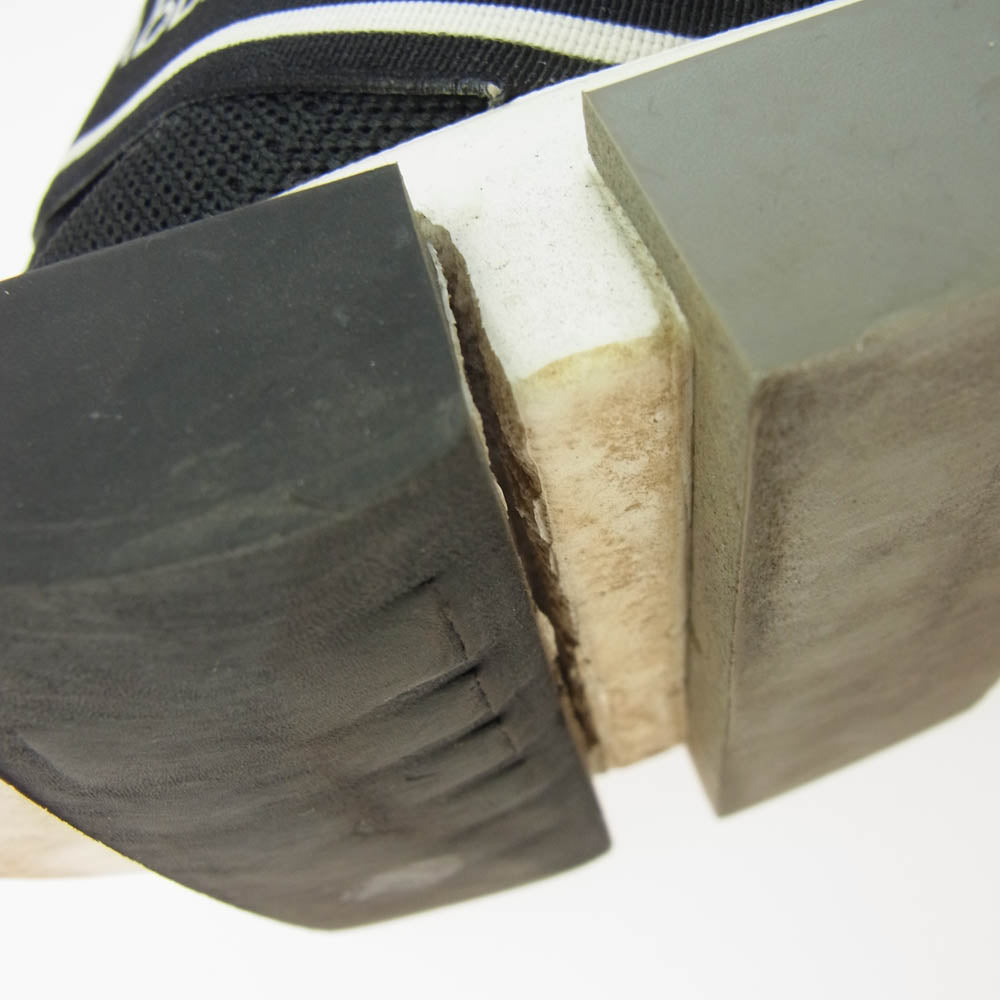 DOLCE&GABBANA ドルチェアンドガッバーナ CS1713 AH677 Sorrento Melt ソレント スリッポン スニーカー ブラック系 45【中古】