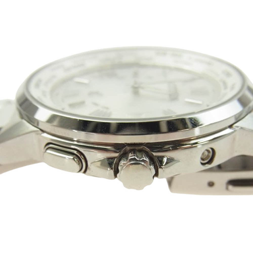 CITIZEN シチズン CB1020-54A XC クロスシー エコドライブ 電波 腕時計 シルバー系【中古】