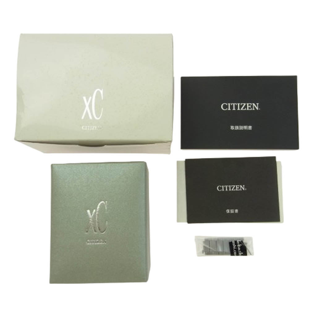 CITIZEN シチズン CB1020-54A XC クロスシー エコドライブ 電波 腕時計 シルバー系【中古】