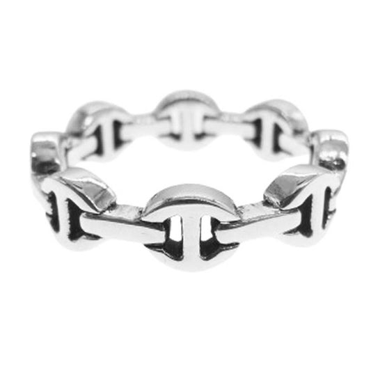 HOORSENBUHS ホーセンブース 9911700004 DAME TRI-LINK デイム トライリンク リング シルバー系 18.5号【中古】