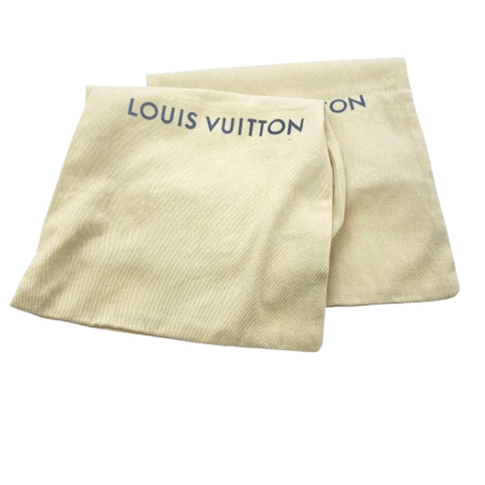 LOUIS VUITTON ルイ・ヴィトン モンテーニュライン ローファー スリッポン シューズ ブラック系 8【中古】
