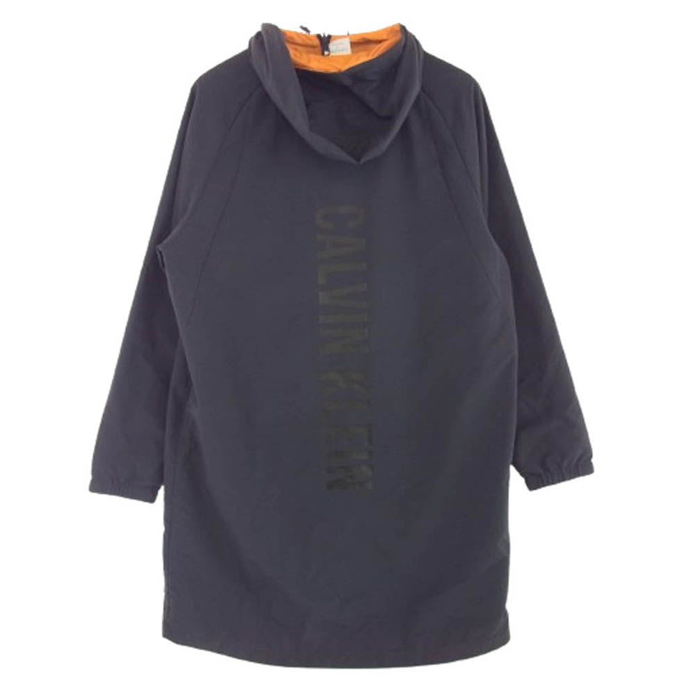 CALVIN KLEIN カルバンクライン 4MF9O592 リバーシブル 2WAY ナイロン ジャケット グレー系 オレンジ系 M【中古】