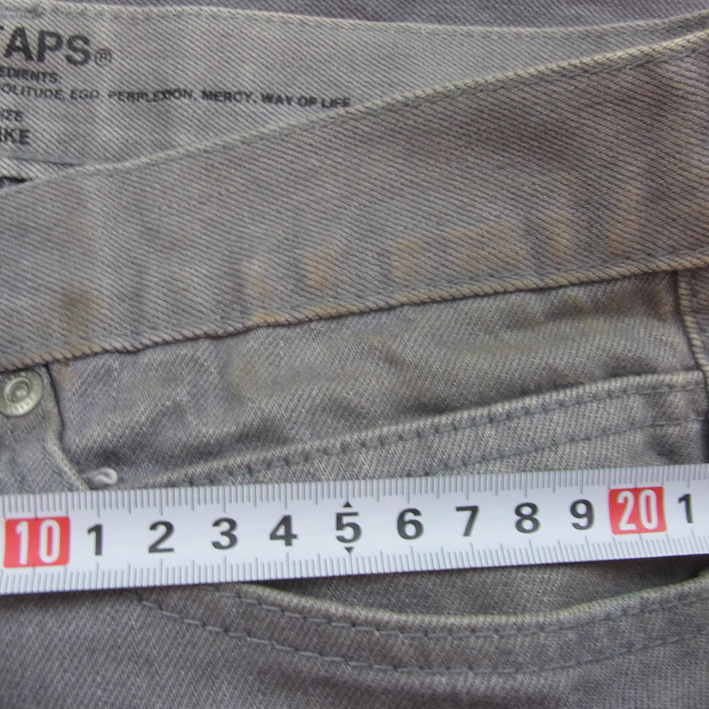 WTAPS ダブルタップス 121GWDT-PTM04 BLUES COLORWAY コットン デニム パンツ グレー系 S【中古】