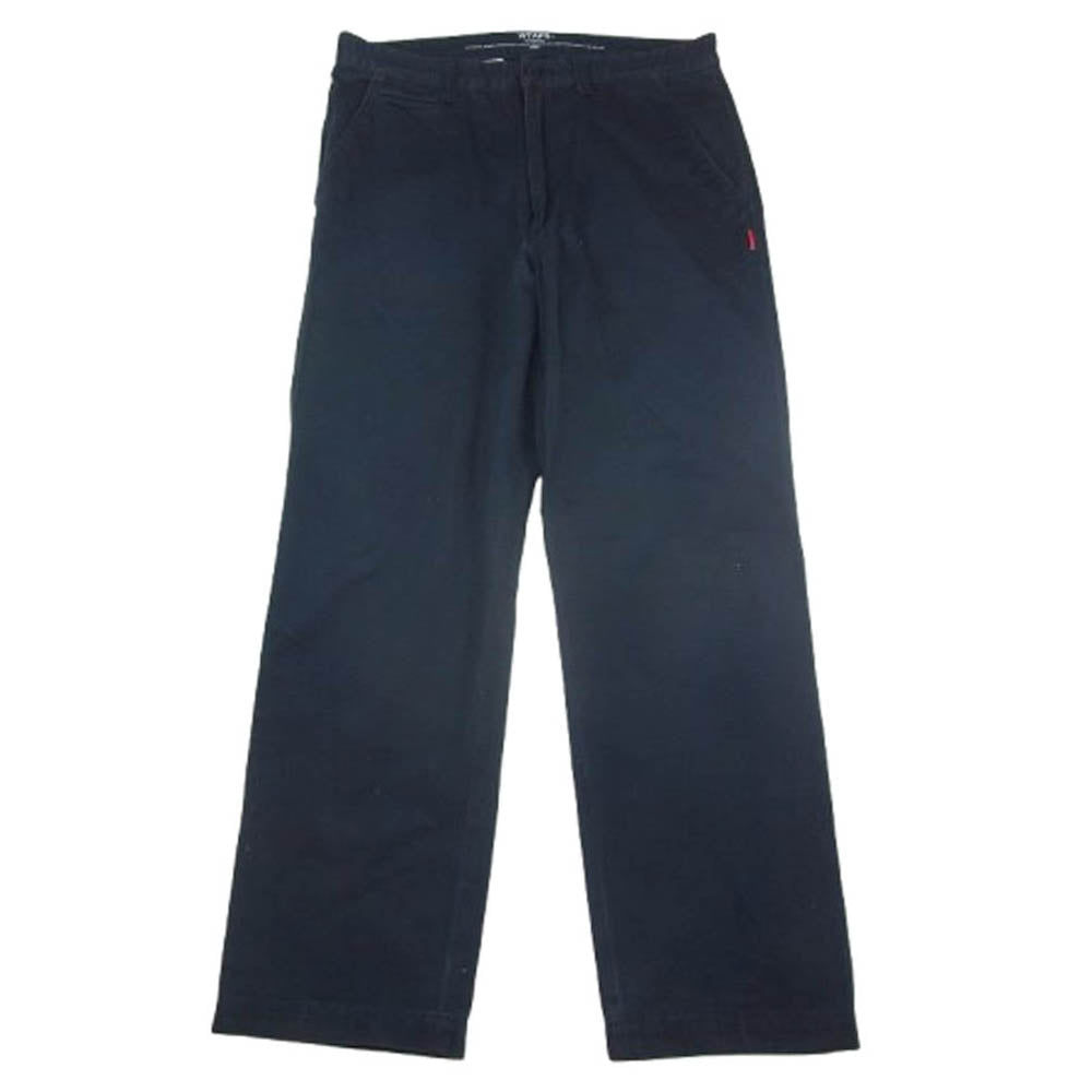 WTAPS ダブルタップス 121LTDT-PTM02 TROUSERS COTTON CHINO コットン チノ トラウザーズ パンツ ネイビー系 M【中古】