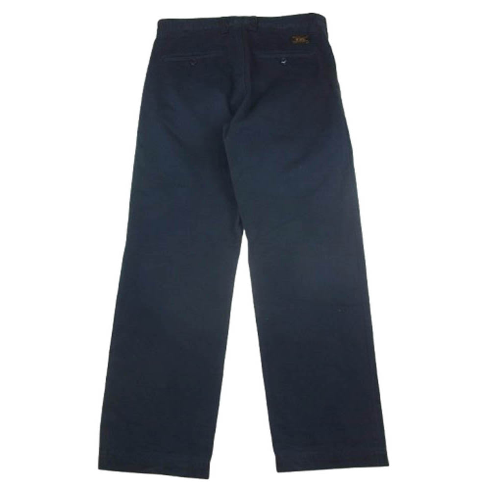 WTAPS ダブルタップス 121LTDT-PTM02 TROUSERS COTTON CHINO コットン チノ トラウザーズ パンツ ネイビー系 M【中古】
