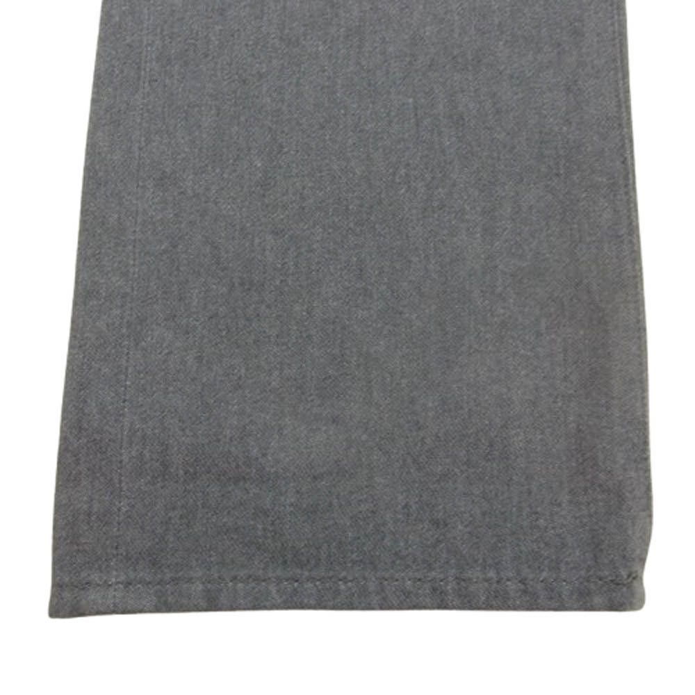 SOPHNET. ソフネット SOPH-78032 ジップポケット コットン ストレート パンツ グレー系 S【中古】