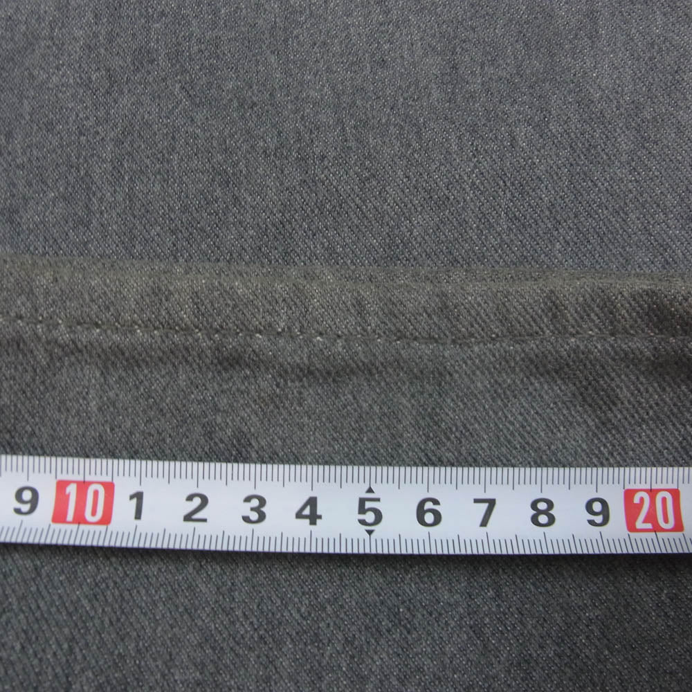 SOPHNET. ソフネット SOPH-78032 ジップポケット コットン ストレート パンツ グレー系 S【中古】