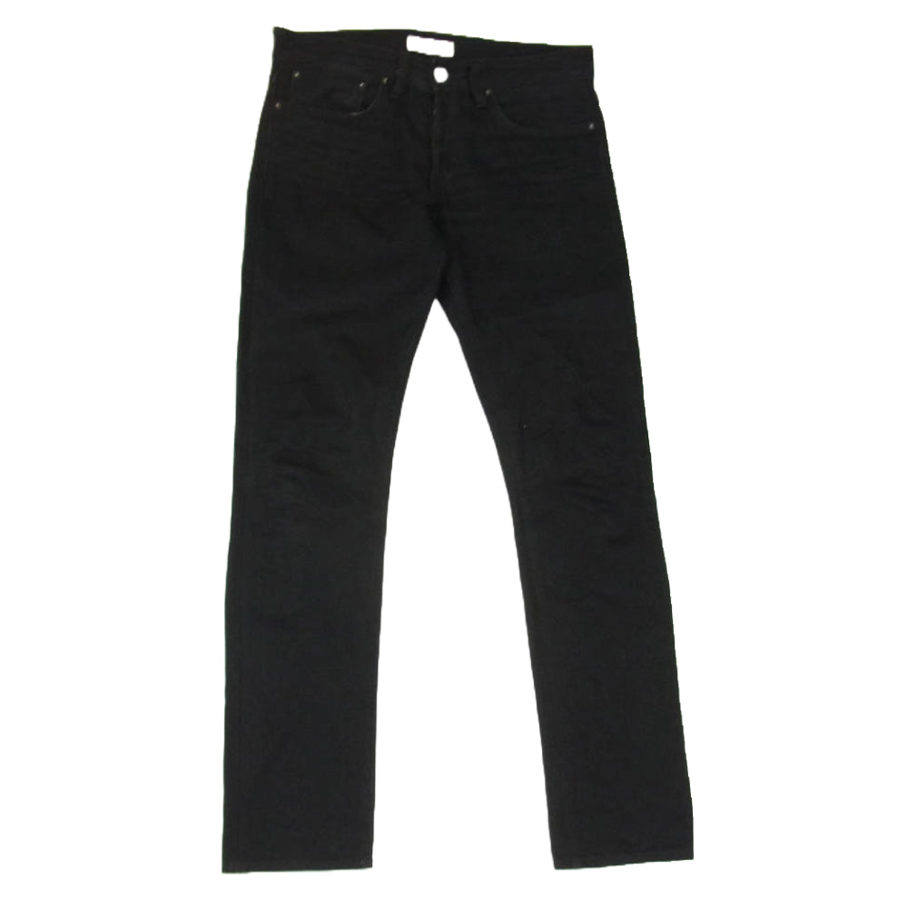Ron Herman ロンハーマン DENIM ボタンフライ ブラック スキニー デニム パンツ ブラック系 28【中古】