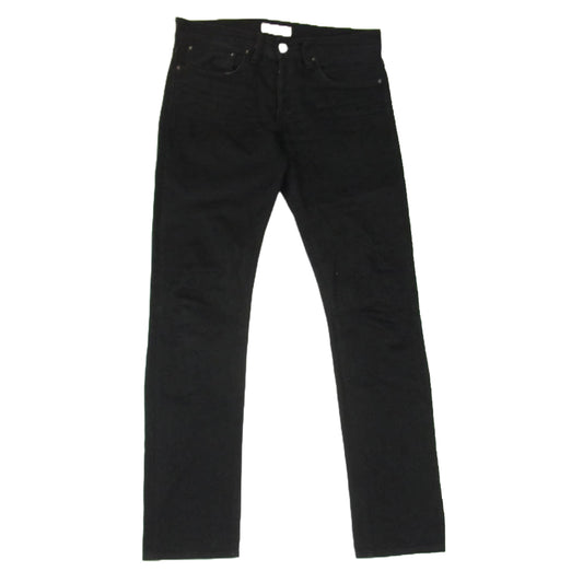 Ron Herman ロンハーマン DENIM ボタンフライ ブラック スキニー デニム パンツ ブラック系 28【中古】